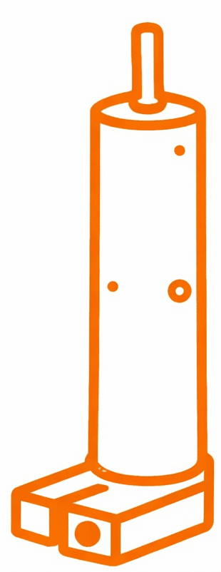 Air cylinder icon